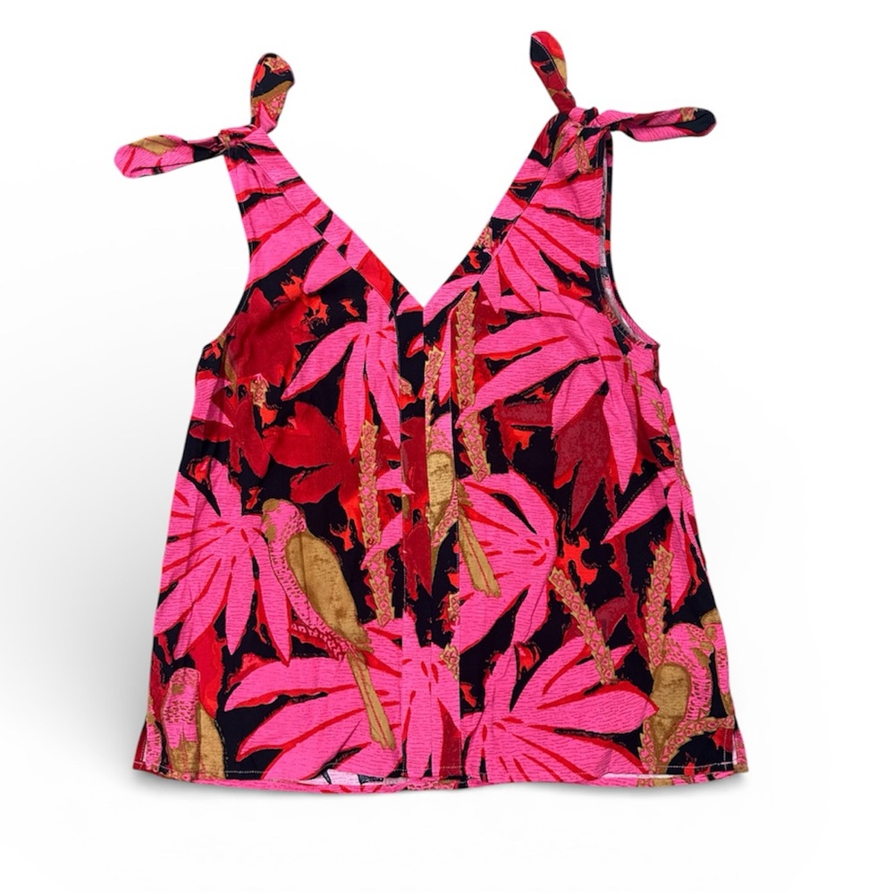 J.Crew Bruna Tie Shoulder Top- Small